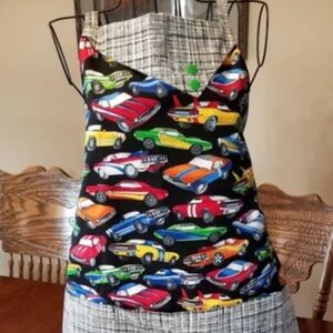 Unisex Vintage Car Apron 🚗🚙🛻🚘